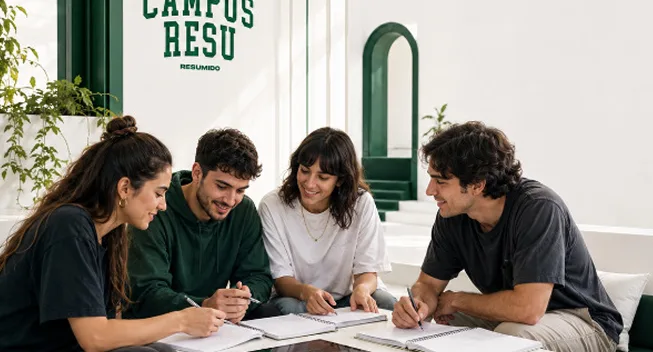 Estudiantes del Campus Resu